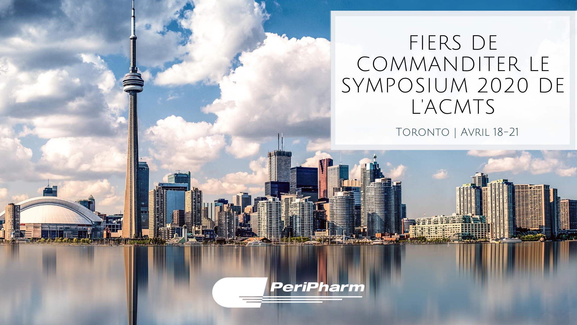 Fiers de commanditer le Symposium 2020 de l'ACMTS!