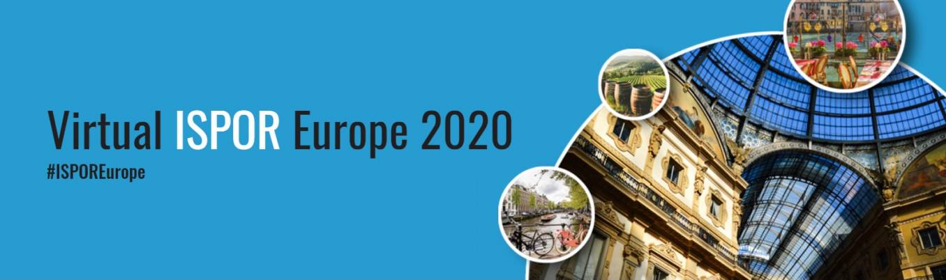 Fier d'assister au congrès virtuel ISPOR Europe 2020!
